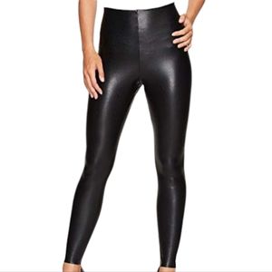 Commando. Control Top Faux Leather Leggings.... Size XLarge